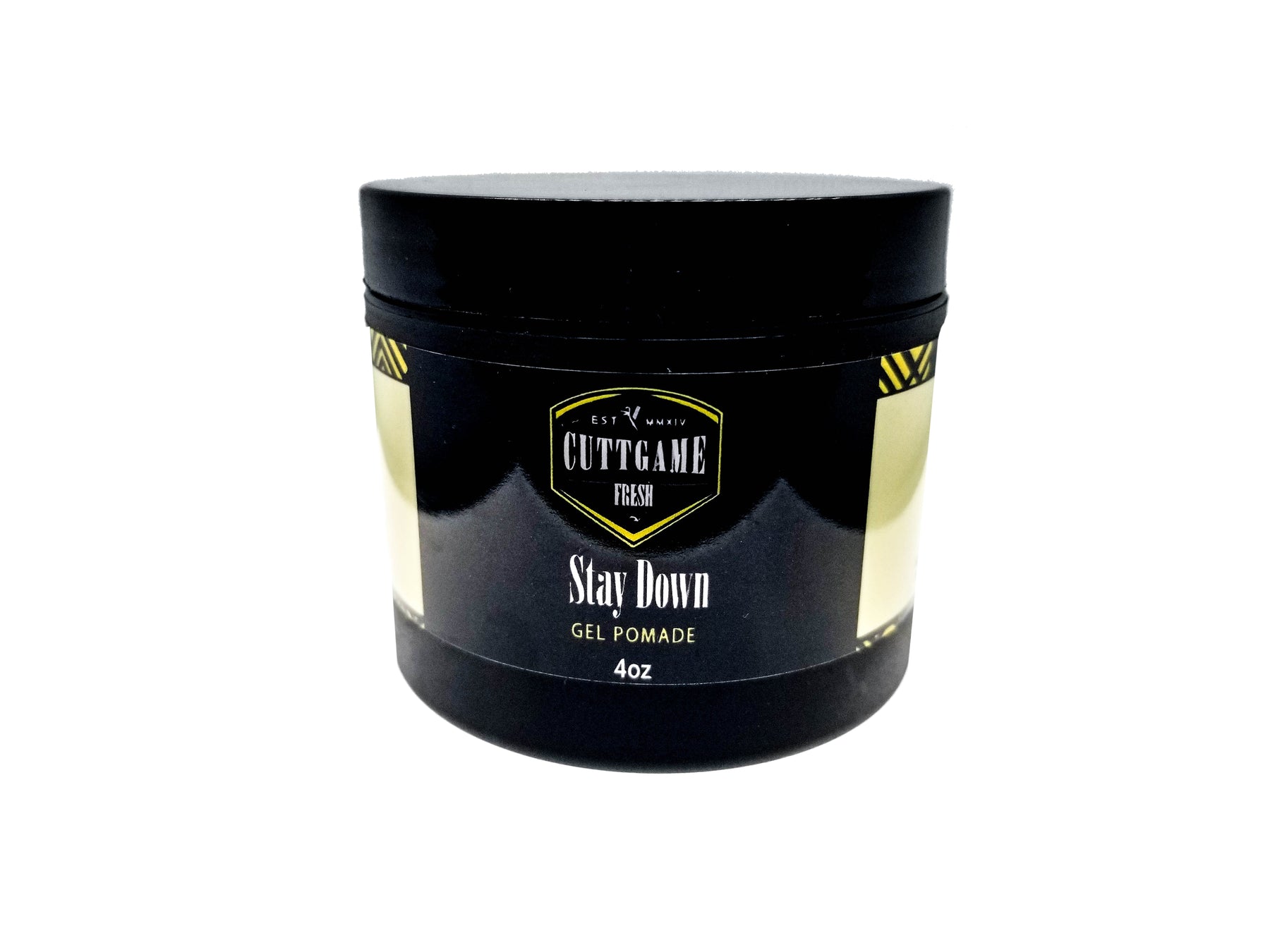 A bottle of the stay-down wave pomade